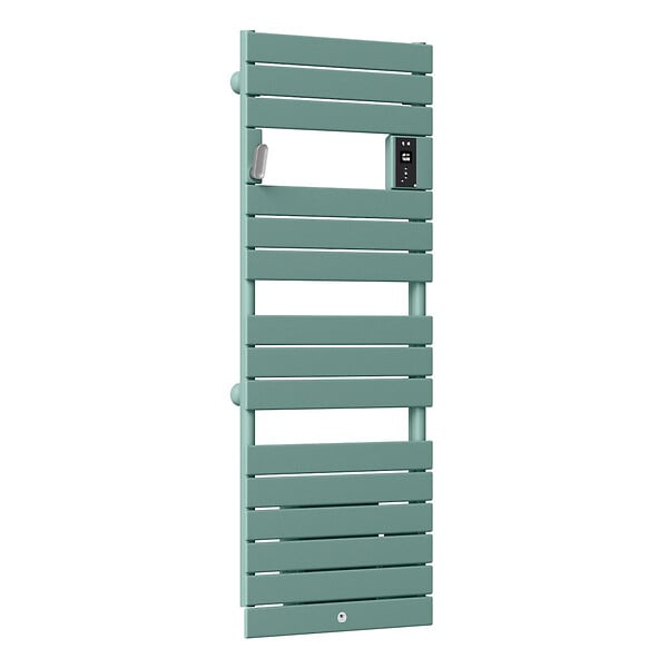THERMOR - Radiateur sèche-serviettes électrique Riviera 2 - Sans soufflerie - 750W - Vert eucalyptus - large