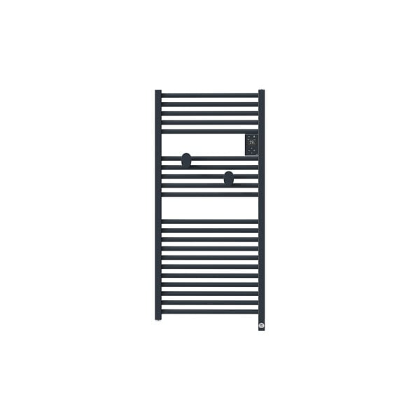 THERMOR - Sèche-serviettes connecté Riva 5 Etroit avec soufflerie 1300W Ardoise - THERMOR - 471653 - large