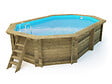 HABITAT ET JARDIN - Piscine bois " Miami 130 " - 4.86 x 3.36 x 1.30 m - vignette