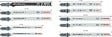 BOSCH - Coffret Pro 10 lames de scie sauteuse pour bois dur et stratifié 83 mm -  - 2607011941 - vignette