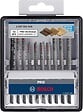 BOSCH - Coffret Pro 10 lames de scie sauteuse pour bois dur et stratifié 83 mm -  - 2607011941 - vignette