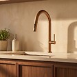 ESSEBAGNO - Portofino mitigeur évier à douchette extractible cuivre brossé - vignette