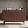 HAPPY GARDEN - Buffet en bois foncé 120cm SARAH - vignette
