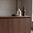 HAPPY GARDEN - Buffet en bois foncé 120cm SARAH - vignette