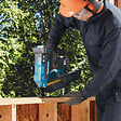 MAKITA - Cloueur de charpente tête ronde 90mm LXT MAKITA DBN901ZK en coffret - vignette