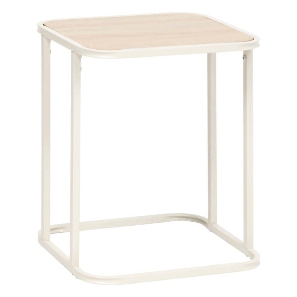 5 FIVE SIMPLY SMART - Lot de 2 tables gigognes Curvy bois clair - large