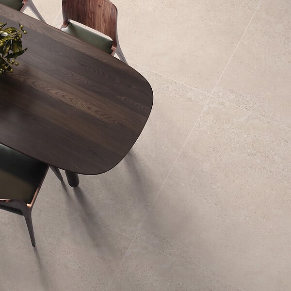 RO'MA NATURE - Carrelage effet Pierre Beige Sable 90x90x0,9 cm Alvior - Sol et mur intérieur (vendu par carton de 1,62 m²) - large