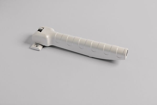 SOCONA - Ferme-porte SPIR époxy blanc - SOCONA - F5E - large
