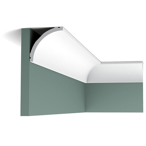 ORAC DECOR - C240 Corniche plafond Orac Decor - 8x8x200cm (h x p x L) - moulure décorative polyuréthane Carton complet - large