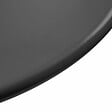 OVIALA - Ensemble table de jardin et 2 fauteuils en métal gris anthracite - Palavas - vignette