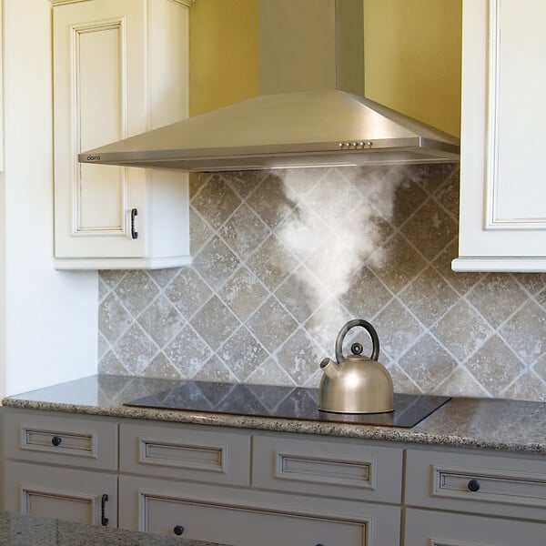 CIARRA - Ciarra hotte de cuisine décorative 90cm hotte aspirante murale 370m3h 3 vitesses Classe A évacuation ou recyclage filtre charbon NON INCLUS - large