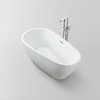 STANO - Baignoire îlot design ovale PHOENIX blanche 150 cm - vignette
