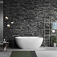 STANO - Baignoire îlot design ovale LISBON blanche 150 cm Brillant - vignette