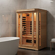 CONCEPT USINE - Cabine de sauna luxe infrarouge 2 places NARVIK $ - vignette
