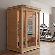 CONCEPT USINE - Cabine de sauna luxe infrarouge 2 places NARVIK $ - vignette