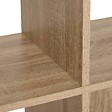 5 FIVE SIMPLY SMART - Étagère 12 cases effet chêne naturel "Mix 'n Modul" - vignette