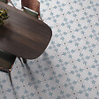 RO'MA NATURE - Carrelage effet Carreau ciment Roselis Bleu 22,3x22,3x0,9 cm Ventoril - Sol et mur intérieur (vendu par carton de 0,65 m²) - vignette
