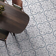 RO'MA NATURE - Carrelage effet Carreau ciment Lurelia Gris 22,3x22,3x0,9 cm Novera - Sol et mur intérieur (vendu par carton de 0,65 m²) - vignette