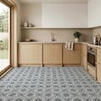 RO'MA NATURE - Carrelage effet Carreau ciment Averisca Bleu 22,3x22,3x0,9 cm Novera - Sol et mur intérieur (vendu par carton de 0,65 m²) - vignette