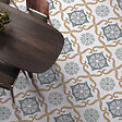 RO'MA NATURE - Carrelage effet Carreau ciment Florentis Bleu 22,3x22,3x0,9 cm Soriel - Sol et mur intérieur (vendu par carton de 0,65 m²) - vignette