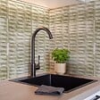 RO'MA NATURE - Carrelage effet Zellige 3D Vert Seed 24,6x6x0,85 cm Azurel - Sol et mur intérieur (vendu par carton de 0,5 m²) - vignette
