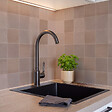 RO'MA NATURE - Carrelage effet Zellige Greige 10x10x0,85 cm Mat Serinor - Mur intérieur (vendu par carton de 0,6 m²) - vignette