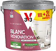 V33 PEINTURE - Peinture rénovation intérieure - Blanc satiné - 12L - vignette