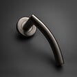 HERACLES - Béquille double JADE sur rosace bec de cane inox 1494 - HERACLES - B-INOX-04 - vignette