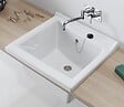 INDUSA - Bac à laver BLINK - 64 x 61 cm - Profondeur de la cuve : 30,2 cm - couleur : Blanc brillant- réf : 108640004 - INDUSA - vignette