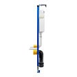 ROCA - Bâti-support WC suspendu, installation sur cloison légère, hauteur 112 cm, chasse 2/4-6 L + plaque blanche (ROW02-FR) - vignette