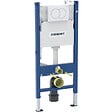 GEBERIT - Pack WC Bati-support Geberit + WC Swiss Aqua Technologies Infinitio sans bride + Plaque blanche + Set habillage (InfinitioGeb3-s - vignette
