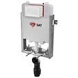 SWISS AQUA TECHNOLOGIES - Bâti-support pour WC suspendu, double chasse 3/6 l, pour cloison fine (SATAMZSLIM) - vignette