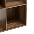 5 FIVE SIMPLY SMART - Meuble Étagère 9 cases de rangement coloris bois foncé style Industriel H 100.5 cm - vignette