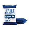 INGA - INGA - EPONGE LAVABLE SALLE DE BAIN BLEUE x1 - vignette