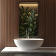STANO - Baignoire îlot design en solid surface ovale MALMO 165 cm - vignette