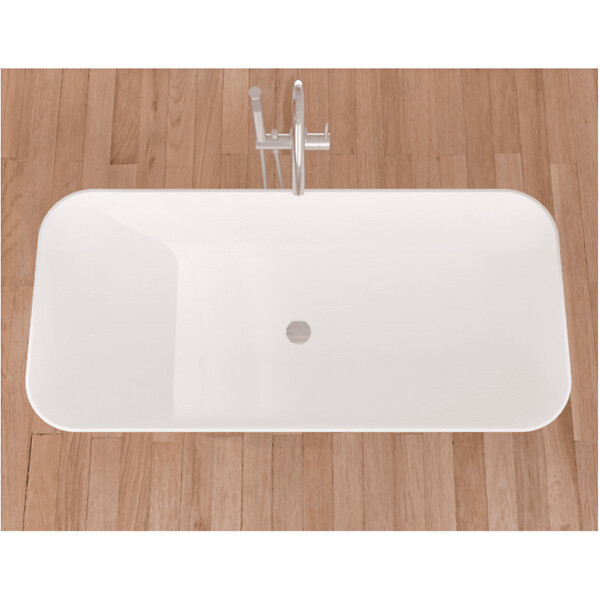 SANYCCES - Baignoire îlot design en sanydur rectangulaire RUST 150 cm - large
