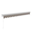OVIALA - Store banne semi-intégral 2,5 x 2 m en aluminium beige - Brehat - vignette