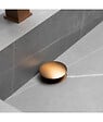 LUXURYBAIN - LuxuryBain- Bonde de Lavabo universelle avec trop plein cuivrée, vasque, evier, Bonde Pop Up (push-up) Automatique - vignette