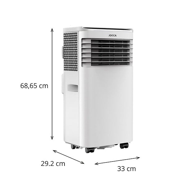 JOCCA - Climatiseur mobile 9000Btu/h 2.6kW Refroidisseur d'air Minuterie 24h 4 roulettes Déshumidificateur Ventilateur Air frais Jocca - large