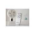 JOCCA - Ventilateur sur pied 30W Blanc 8 Vitesses Hauteur réglable 70-100cm Oscillation 3D 120° Minuterie 12h Écran Digital Jocca - vignette