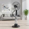 JOCCA - Ventilateur Brumistateur d'eau 70W Télécommande, Réservoir 2L Minuterie 7,5h 3 vitesses Oscillation 60° Tête Inclinable Jocca - vignette