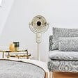 JOCCA - Ventilateur sur pied 50W blanc 3 Vitesses Oscillation 75° Tête Inclinable 90° Ventilateur de Maison Salon Chambre Bureau Jocca - vignette