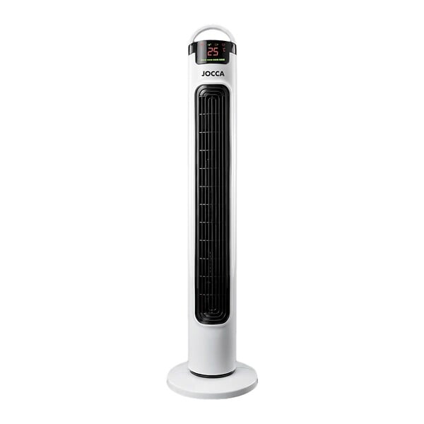 JOCCA - Ventilateur colonne 81cm 40W Télécommande, Minuterie jusqu'a 7,5h Ecran numérique tactile Oscillation 90° Programmable Jocca - large