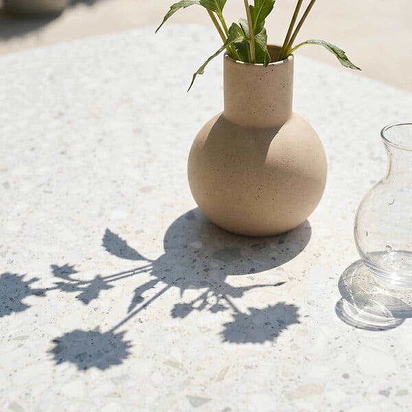 OVIALA - Table de jardin structure en aluminium 6 personnes L150x90cm vert - Nocera - large