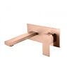 LUXURYBAIN - LuxuryBain, Robinet, mitigeur de lavabo encastré design cuivré pour salle de bain - vignette