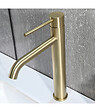 LUXURYBAIN - LuxuryBain, Robinet, mitigeur de lavabo design doré pour salle de bain - vignette