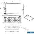 STANO - Receveur de douche 90 x 120 cm extra plat blanc SALVI en SoliCast® surface ardoisée - vignette