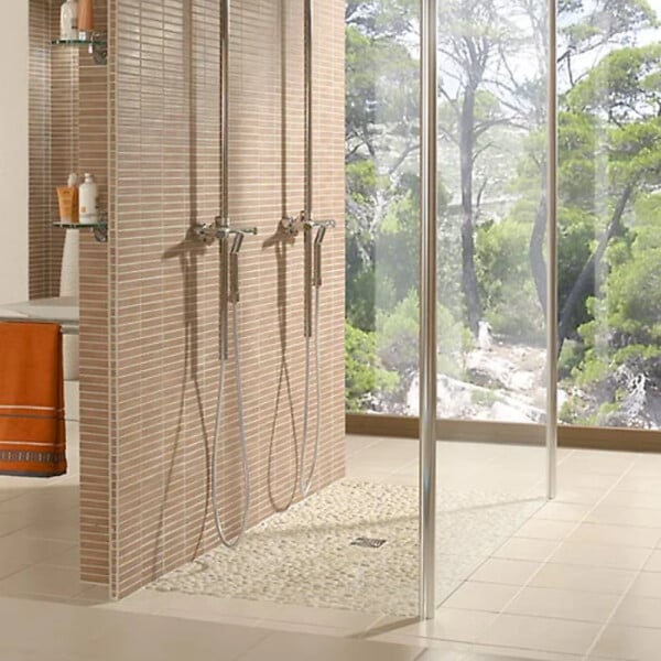 WEDI - Receveur à carreler FUNDO PRIMO écoulement centré - Carré : 1200 x 1200 x 40 mm- réf : 073735171 - WEDI - large
