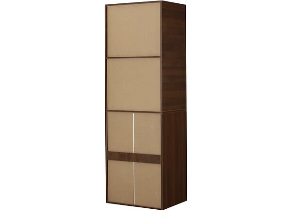 HABITAT ET JARDIN - Kit dressing " Opéra " modulable - 2 éléments - Marron - large