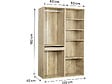 HABITAT ET JARDIN - Kit dressing " Opéra " modulable - 2 éléments - Beige - vignette